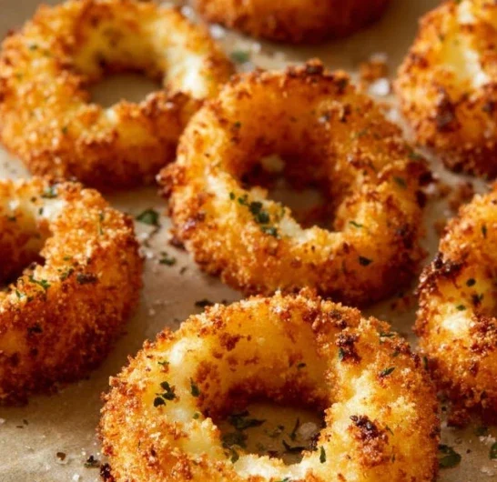 Cheesy Baked Onion Delights