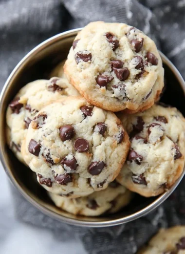 Chocolate Chip Cream Cheese Cookies