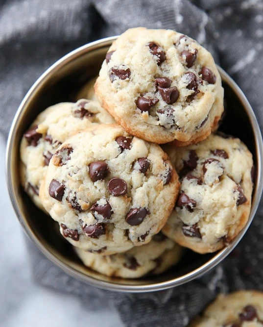 Chocolate Chip Cream Cheese Cookies