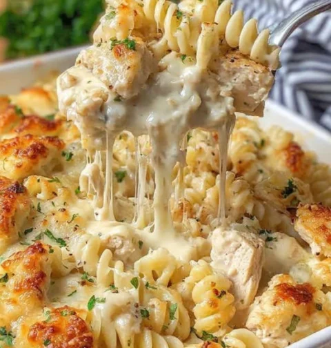 Church Supper Pasta Recipe Garlic Parmesan Chicken Bake Easy Chicken Pasta Bake Church Best Garlic Parmesan Pasta Bake Chu...