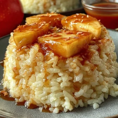 Church Supper Polish Rice Apples