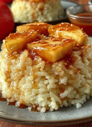 Church Supper Polish Rice Apples