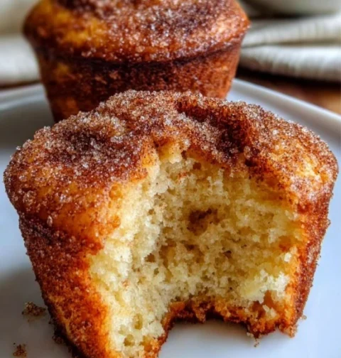 Cinnamon Sugar Donut Muffins