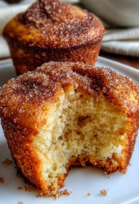 Cinnamon Sugar Donut Muffins