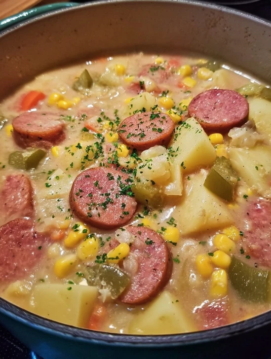 Classic Diner kielbasa potato soup