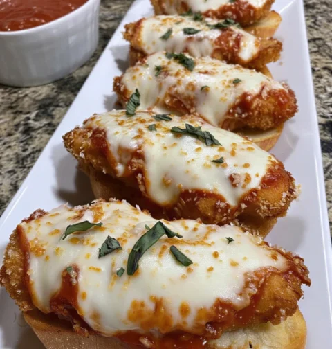 Classic Homestead Chicken Tenders Texas Toast Sauce Shredded