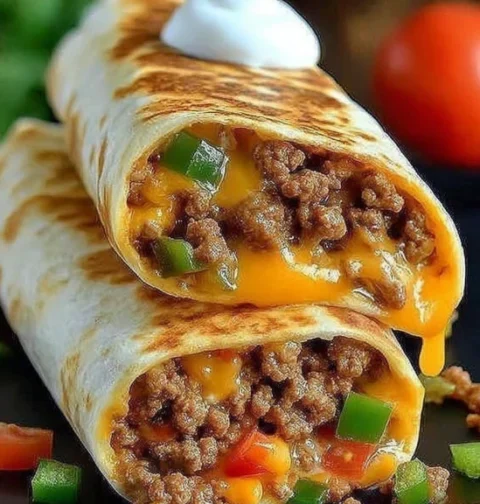 Country-style Nacho Cheese Beef Wrap Recipe Homemade Nacho Cheese Beef Wraps Best Cheese For Beef Nachos Wrap How To Make ...