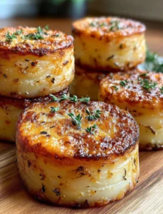 Cozy Grandma’s Cheesy Herb Mashed Potato Puffs
