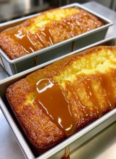 Cozy Grandmas Lemon Drizzle Pound Cake