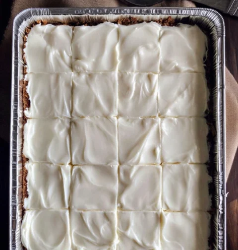 Cozy Southern Carolina Pecan Frosted Bars