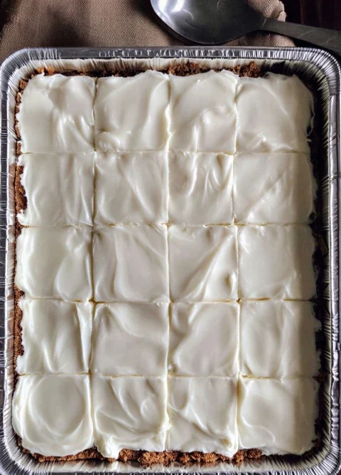 Cozy Southern Carolina Pecan Frosted Bars