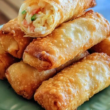 Crab Rangoon Egg Rolls Recipe