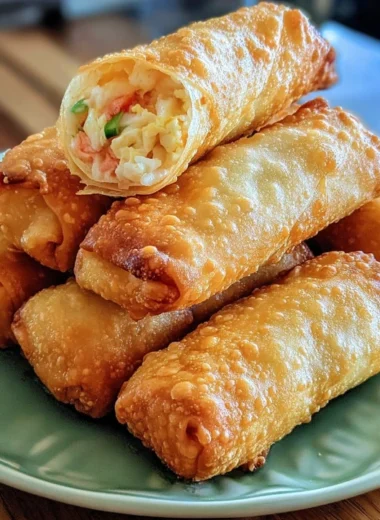 Crab Rangoon Egg Rolls Recipe