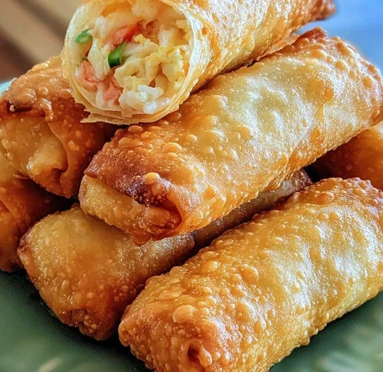 Crab Rangoon Egg Rolls Recipe