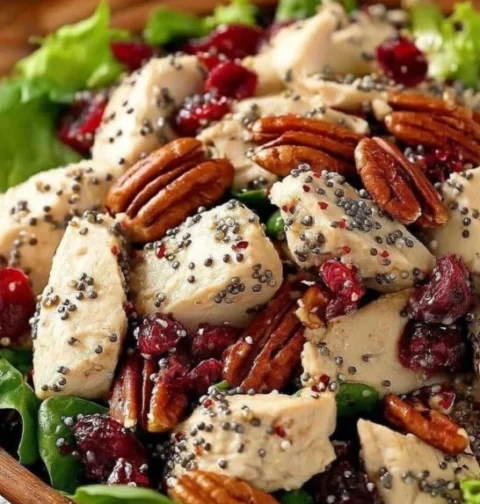 Cranberry Pecan Chicken Salad Recipe Best Poppy Seed Dressing For Salad Healthy Chicken Cranberry Pecan Salad Where To Buy...