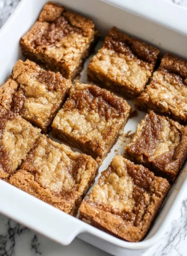Crispy Butterscotch Bars