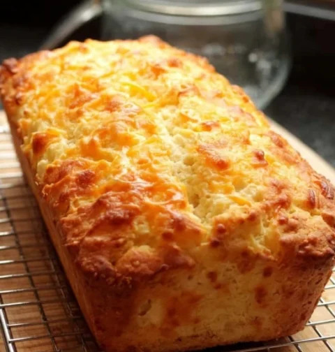 Easy Cheddar Cheese Bread Recipe Nana's Quick Cheese Bread Family Favorite Cheese Bread Homemade Cheddar Quick Bread Best ...