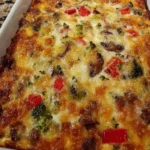 Southern Potluck Swedish Meatball Noodle Bake