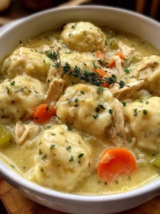 CrockPot Chicken and Dumplings