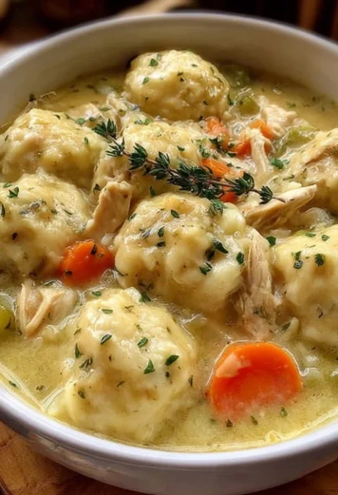 Easy Crockpot Chicken And Dumplings Recipe Homemade Crockpot Chicken Dumplings Best Slow Cooker Chicken And Dumplings Heal...