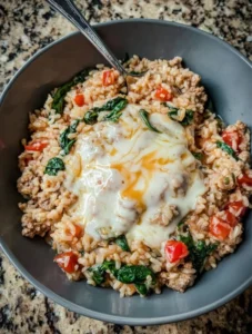 Holiday-Table Comfort Italian Sausage and Rice Skillet