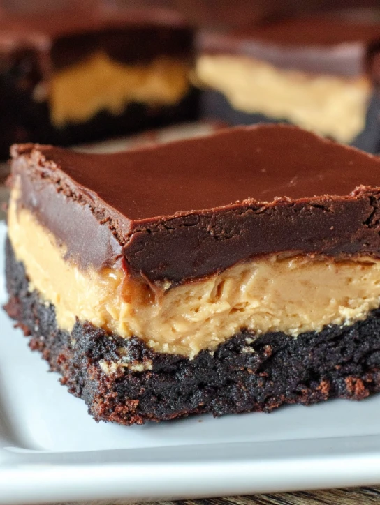lazy buckeye brownies