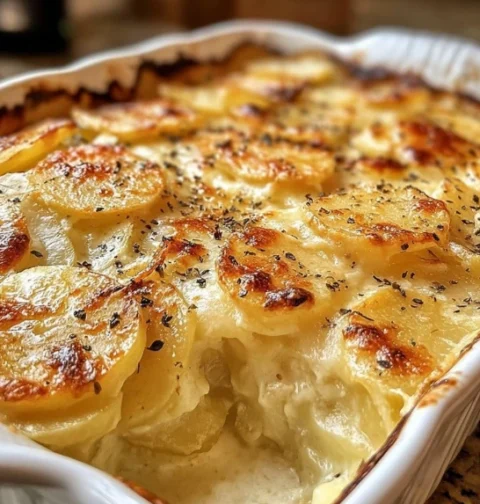 Easy Scalloped Potatoes Recipe Best Cheesy Scalloped Potatoes Homemade Scalloped Potatoes With Bacon Scalloped Potatoes Cr...