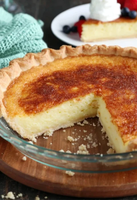 Easy Southern Buttermilk Pie Recipe Best Buttermilk Pie In The South Traditional Buttermilk Pie Ingredients How To Make Bu...