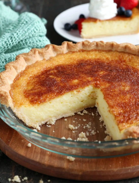 Easy Southern Buttermilk Pie Recipe Best Buttermilk Pie In The South Traditional Buttermilk Pie Ingredients How To Make Bu...