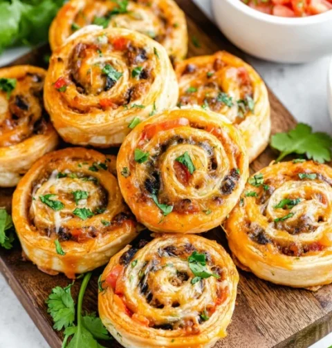 Easy Southern Taco Pinwheel Recipes Best Warm Taco Pinwheel Dishes Homemade Southern Potluck Ideas Quick Taco Pinwheel App...