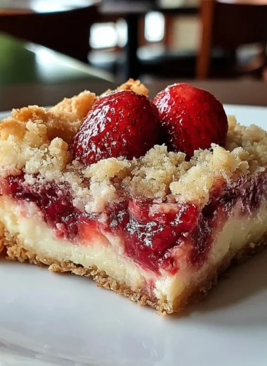 Strawberry Cheesecake Dump Cake