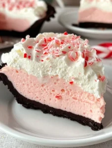 Festive Peppermint Pie Easy Candy Cane Delight