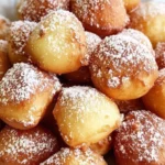 sponge cake with pecan topping