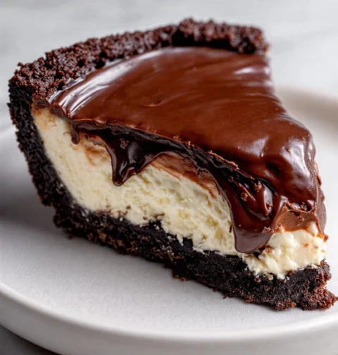 Grandmas Classic Chocolate Cream Tart