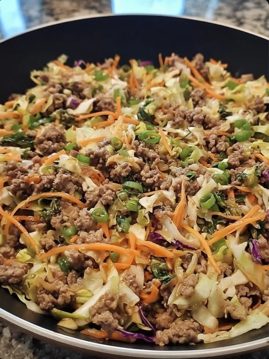 Grandma's Cozy Eggroll In A Bowl Recipe Best Eggroll In A Bowl Recipe Easy Eggroll In A Bowl Grandma's Style Homemade Cozy...