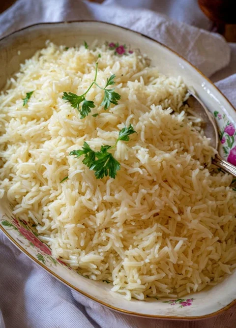 Grandmas Cozy Golden Turmeric Rice