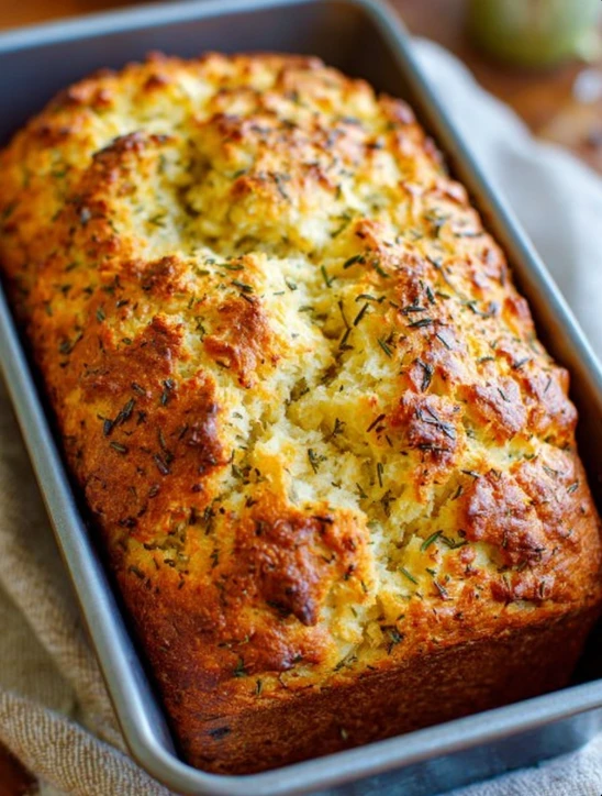 Grandma’s Keto Zucchini Bread with Herbs