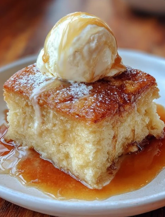 Grandmas Oldfashioned Apple Dumpling Cake