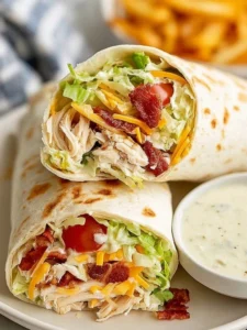 Grandma’s Cozy Southwestern Chicken Wrap