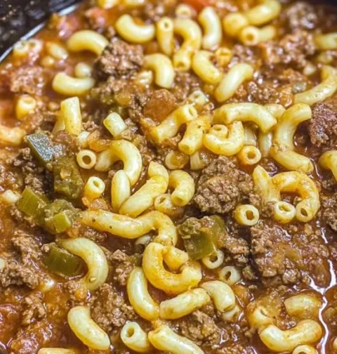 Heritage Beef And Macaroni Soup Recipe Best Hearty Beef Soup With Macaroni Homemade Beef And Pasta Soup Traditional Beef M...