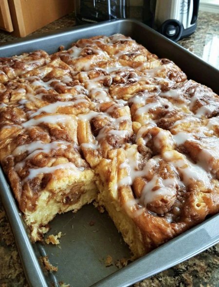Holiday Table Cinnabon Cinnamon Roll Cake