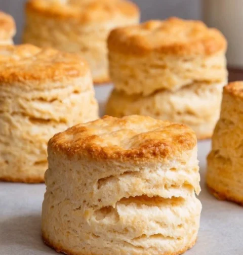 Holiday Table Mile-high Biscuits Recipe Best Mile-high Biscuits For Christmas Easy Mile-high Biscuits Thanksgiving Gluten-...