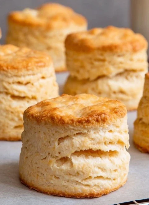 Holiday Table Mile-high Biscuits Recipe Best Mile-high Biscuits For Christmas Easy Mile-high Biscuits Thanksgiving Gluten-...