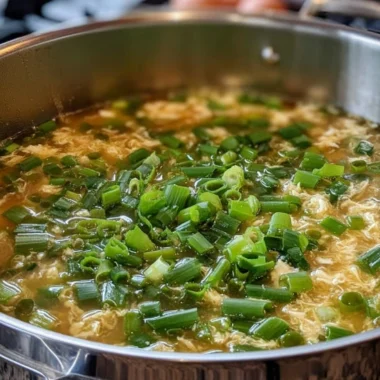 Homestyle Egg Drop Soup