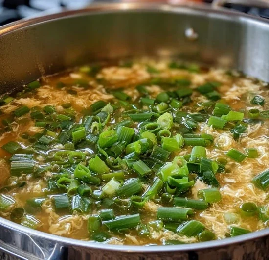 Homestyle Egg Drop Soup