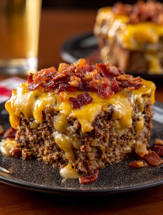 Low Carb Bacon Cheddar Meatballs