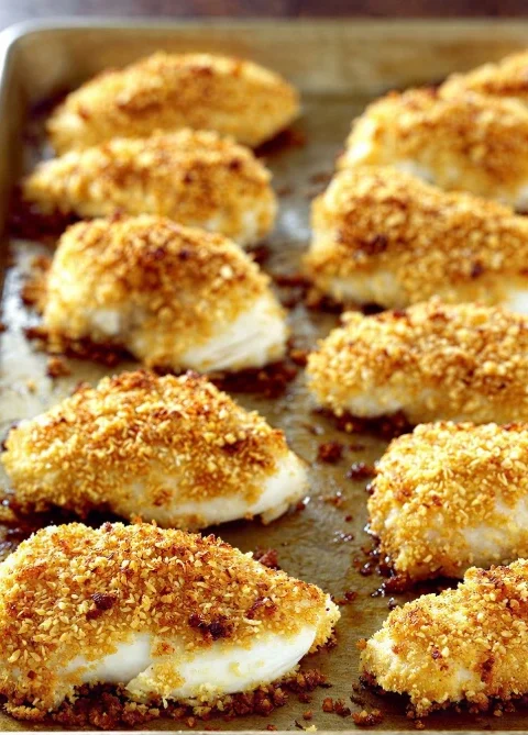 Low Carb Crispy Baked Chicken Tenders