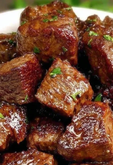 Nanas Familyfavorite Garlic Butter Steak Bites