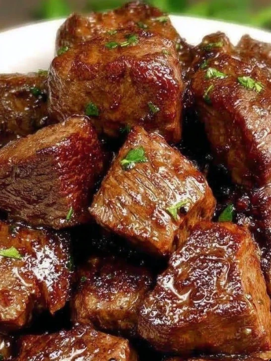 Nanas Familyfavorite Garlic Butter Steak Bites