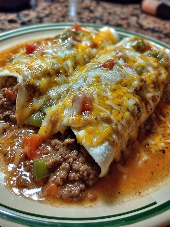 Nana’s Family-favorite Verde Wet Burrito Recipe Best Verde Wet Burrito Sauce Recipe Homemade Verde Wet Burrito Cooking T...